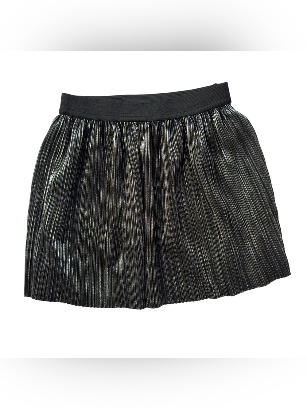 Old Navy 3T Black Metallic Shimmer Skirt Toddler Girl